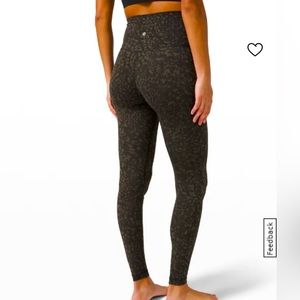 EUC. Align HR Pant 28". Color: Wild Thing Camo Dark Olive Multi. Size: 10.